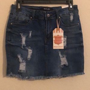 Basic denim skirt